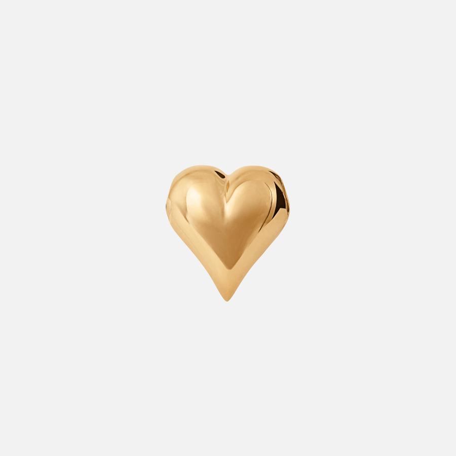 Hearts Clasp for Bead Colliers in Polished Yellow Gold   |  Ole Lynggaard Copenhagen 