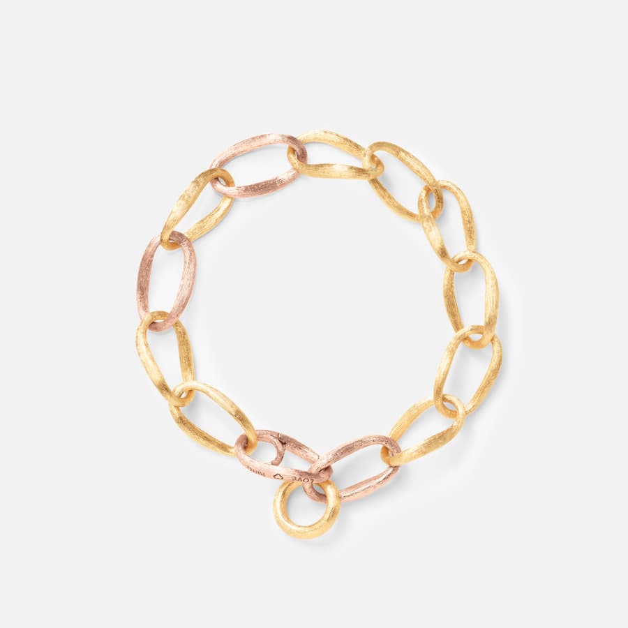 Love Bracelet Medium aus 18 Karat Gelb- und Roségold  |  Ole Lynggaard Copenhagen 