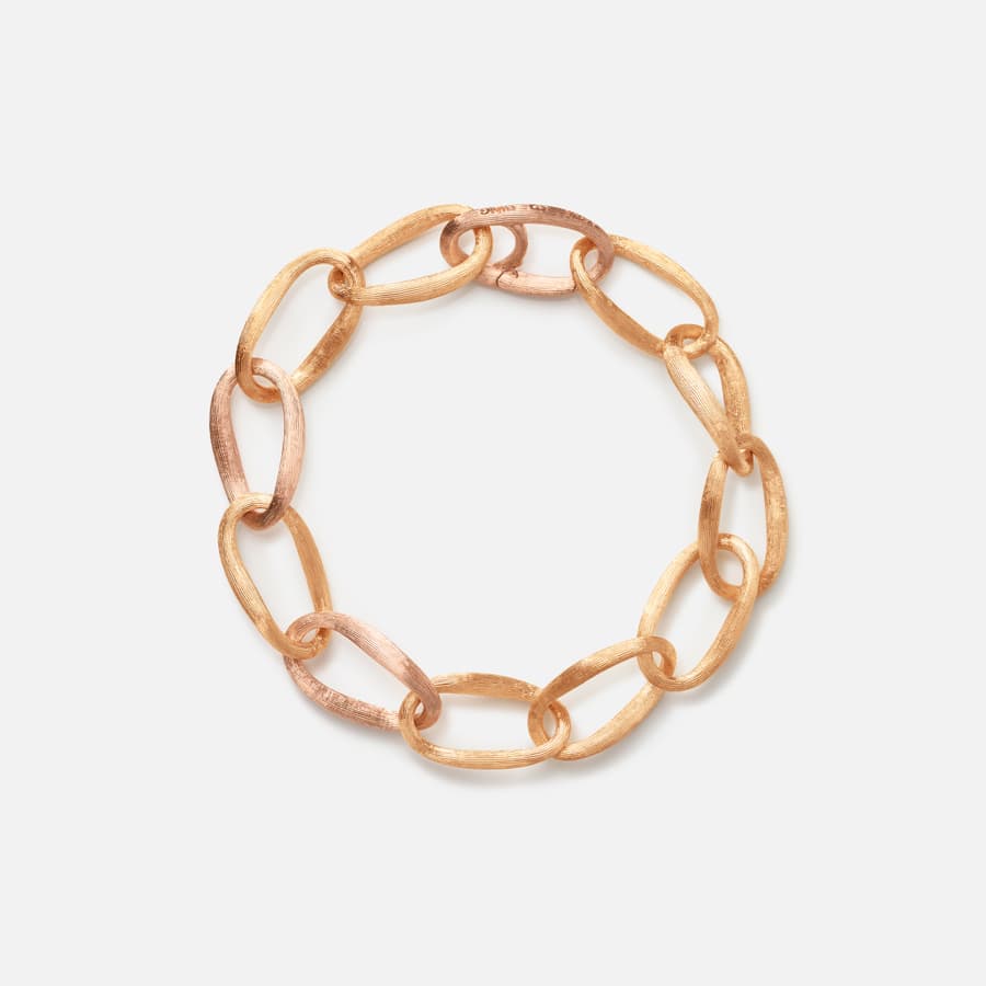 Love Bracelet Medium in 18 Karat Yellow & Rose Gold  |  Ole Lynggaard Copenhagen 