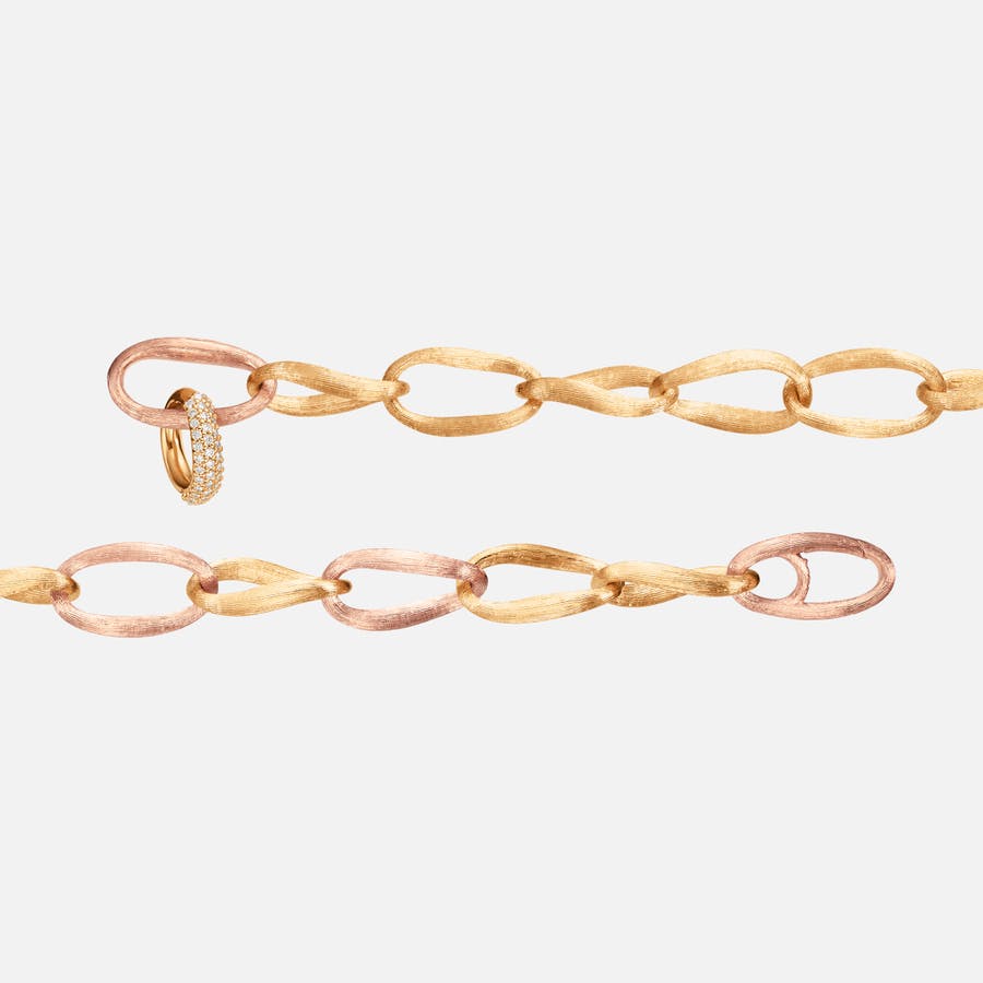 Love Bracelet Medium aus 18 Karat Gelb- und Roségold  |  Ole Lynggaard Copenhagen 